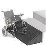 ZJIEX Rampe en Caoutchouc pour Fauteuil Roulant - Bordure Hauteur 3-19cm