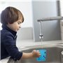 3 Pièces Robinet d'eau pivotante,Tête De Robinet De Cuisine Mobile 360 Degrés,2 Modes Réglable Douche Tête Filtre Pulvérisateur,