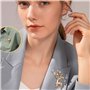 Lot de 100 broches de sécurité, broches brooch pour les loisirs créatifs (20/25/32 mm), broches de sécurité pour bijoux et artis