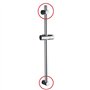 Support de barre de douche 22 mm, support mural pour barre de douche, accessoires de salle de bain