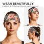 WHJWZY Bandeau d'exercice élastique – Bandeau doux et respirant pour la course à pied, le cyclisme, le yoga et plus encore Photo