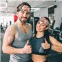 WHJWZY Bandeau d'exercice élastique – Bandeau doux et respirant pour la course à pied, le cyclisme, le yoga et plus encore Photo