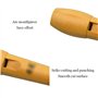 Flûtes à Bec Flûte À Bec Bois Baroque Alto Baroque Adulte À 3 Segments,Flûte 8 Trous Détachable en Érable F Allemand,avec Sac Ra