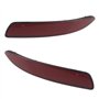 FanPaYY Réflecteur de pare-chocs arrière 1 paire, lampe d'avertissement gauche droite pour E70 X5 2007-2013 63217158949 63217158