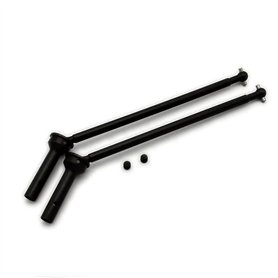 Lot de 2 arbres avant épais en acier dur CVD pour Arma Kraton Outcast Notorious AR310458 AR310590 AR310452