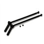 Lot de 2 arbres avant épais en acier dur CVD pour Arma Kraton Outcast Notorious AR310458 AR310590 AR310452