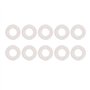 10 Pcs Trompette Rondelles Pad Coton Trompette Valve Feutre Tampons Trompette Feutre Coussin Trompettes Instrument de Musique Ac