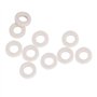 10 Pcs Trompette Rondelles Pad Coton Trompette Valve Feutre Tampons Trompette Feutre Coussin Trompettes Instrument de Musique Ac