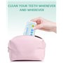 600 Pcs Fil Dentaires à la Menthe Porte, Fil Dentaire avec Manche, Cure Dent plastique, Fils Dentaires,Dental Floss Picks Fils I