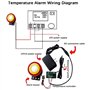 Module de Contrôle de Température, Contrôleur Relais de Température Numérique, Interrupteur de Thermostat de Micro-Ordinateur Ét