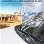YHNQFB Essuie Glace Avant pour Dodge Durango WD 2011–2022, Durable Balai D'essuie-Glace Toutes Saisons Balai Essuie Glace Avant 