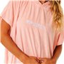 Serviette poncho avec capuche Rip Curl Classic Surf Saumon