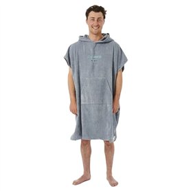 Serviette poncho avec capuche Rip Curl Logo Bleu