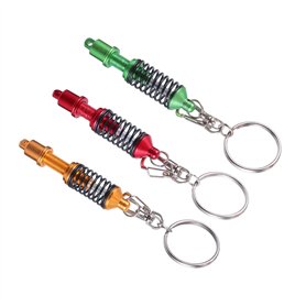 TimoJojo Lot de 3 porte-clés amortisseurs de chocs - Modèle de pièce automobile - Porte-clés de voiture - Porte-clés de voiture