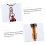 TimoJojo Lot de 3 porte-clés amortisseurs de chocs - Modèle de pièce automobile - Porte-clés de voiture - Porte-clés de voiture 