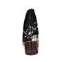 FLYIFE Sac à main en cuir avec touches de piano avec notes de musique imprimées avec dragonne pour femme, Noir , Taille unique