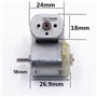 Couple de loisir Equipement de jouet de chargeur 260 micro Dc Moteur 1.5-4.5V forte brosse de carbone magnétique brosse de voitu