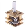 GTPBAO mécanique à vis sans Fin 5pcs / Set N20 Réduction De Vitesses, Tout Réducteur De Vitesse en Métal, Réduction DIY N20 Mote