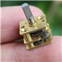 GTPBAO mécanique à vis sans Fin 5pcs / Set N20 Réduction De Vitesses, Tout Réducteur De Vitesse en Métal, Réduction DIY N20 Mote