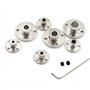 Axe Serré Accouplement de Support de moteur, 1 pièce, 3mm 3.17mm 4mm 5mm 6mm 6.35mm 7mm 8mm 10mm 11mm 12mm, coupleur d'arbre de 