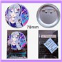 Badge Colorful Sekais Rui Project, Figurine Sekais Rui Badge 4 Pièces, Anime Metal Pins Set, Sekais Rui Cosplay Sac Decor