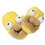 Homer Jay Simpson Chaussons en Coton Cartoon Bart Simpson Figurine Pantoufles Chaudes Chaussons D'intérieur Antidérapants en Mou