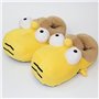 Homer Jay Simpson Chaussons en Coton Cartoon Bart Simpson Figurine Pantoufles Chaudes Chaussons D'intérieur Antidérapants en Mou