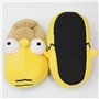 Homer Jay Simpson Chaussons en Coton Cartoon Bart Simpson Figurine Pantoufles Chaudes Chaussons D'intérieur Antidérapants en Mou