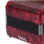 01 Accordéon pour débutant, accordéon Bouton accordéon avec Sac de Rangement pour Enfants Adultes débutants étudiants pour Banqu