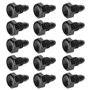 Keenso Housse de Queue Billard 15 pièces Bouchon Fond étui Protection Anti poussière Accessoires d'équipement