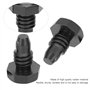 Keenso Housse de Queue Billard 15 pièces Bouchon Fond étui Protection Anti poussière Accessoires d'équipement
