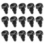 Keenso Housse de Queue Billard 15 pièces Bouchon Fond étui Protection Anti poussière Accessoires d'équipement