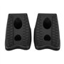 Cale de Roue de Voiture, Cales de Roue en Caoutchouc résistantes pour Le Coffre de Voitures RV Traier, Base antidérapante 2 Pack