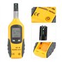 Psicromètre numérique thermo-hygromètre, testeur d'humidité de la température du point de rosée, rétro-éclairage LCD Min/Max Hol
