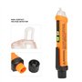 Testeur de tension, stylo de testeur de tension de détecteur de NCV sans PEAKMETER PM8908C avec indicateur LED outil de testeur 