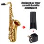 Cadeau de Juillet Ligature d'embouchure de Saxo, Ligature de Sax légère en Plastique, Excellent Effet d'unité Centrale passionné