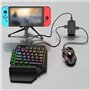 Ensemble de Convertisseur de Clavier et de Souris pour Adaptateur OTG de Jeu E-Sport Accessoires Informatiques pour Séries PS3 /