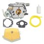 Kit de carburateur for Husqvarna 50 51 55 61 254 257 261 262 tronçonneuse WT-170 accessoires d'outils électriques de jardin