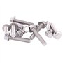 10 pièces M8x25 Boulons à Tête Hexagonale en Acier Inoxydable SS304 vis à Bride D'entraînement Hexagonale Boulons de Rondelle à