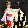 Ligeinsrk Prince Costume pour garçons à manches longues Top Top Prince Charming Costume Boys With Crown & Cane Full Set Ten et p