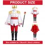 Ligeinsrk Prince Costume pour garçons à manches longues Top Top Prince Charming Costume Boys With Crown & Cane Full Set Ten et p