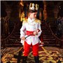 Ligeinsrk Prince Costume pour garçons à manches longues Top Top Prince Charming Costume Boys With Crown & Cane Full Set Ten et p