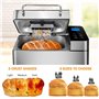 Machine à Pain Artisanale Crusty Loaf Machine à Pain 17 Programmes Machine à Pain Automatique Minuteur Programmable 15h pour Pai