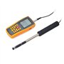 QXSJEDYCH Anémomètre numérique à Fil Chaud, Vitesse du Vent/débit d'air/température mesurant 0~30 m/s avec Interface USB et capt