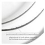 1 pièce 58-1/2 "1490mm lame de scie à ruban 1490x6.35x0.35mm TPI 10 accessoires d'outils électriques for Scheppach BASA 1.0 for 
