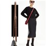 Dh2yjnbf3 Réveil Sangle de Sac à Main en Cuir véritable de 1.2cm de Large, Sac à bandoulière, Remplacement de Ceinture Durable, 