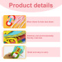 Nyutcwe 2pcs Pratique de Liaison de Chaussures pour Les Enfants, en Plastique Early Educational Shoe Tie Practice pour Les Enfan