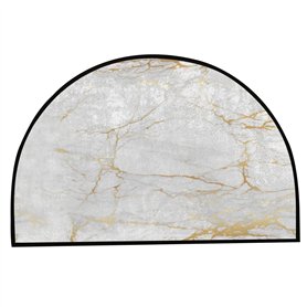 Pfjsseey Tapis Demi-Rond