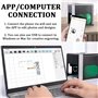 VFMVOYNZ Graveur Laser avec contrôle par Ordinateur/téléphone Portable, Kits de Machine de Gravure Laser Portable pour découpeur