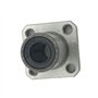 roulement en 2 pièces LMK12UU 12mm carré bride Type roulement à mouvement linéaire douille
